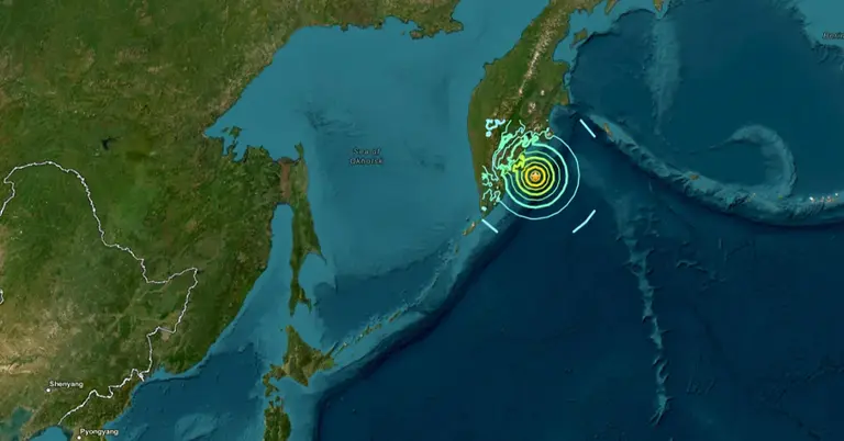 রাশিয়ায় ভূমিকম্প